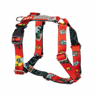 Amiplay Amik - szelki regulowane Guard TravelDog 1