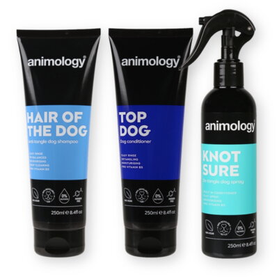 Animology zestaw kosmetyków dla psów do długiej sierści, 3x250 ml