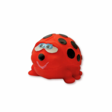 Doogy zabawka lateksowa z dźwiękiem - biedronka