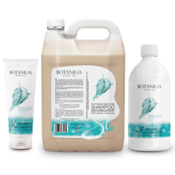 Botaniqa Show Line Soothing & Shiny Coat Shampoo szampon dla wrażliwej skóry, nabłyszczający