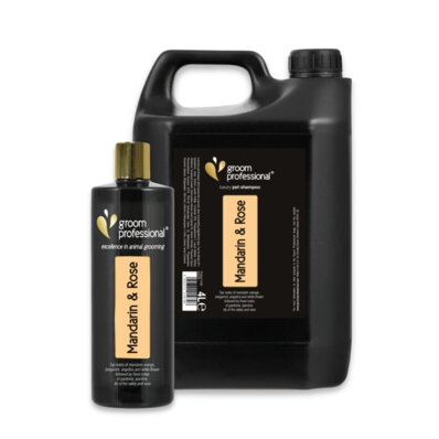 Groom Professional Mandarin and Rose Shampoo - szampon z nutą mandarynki i kwiatów, do każdego typu sierści