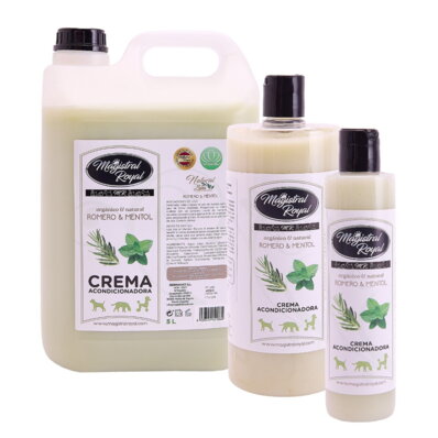 Magistral Royal Homeopatic Rosmary & Menthol Conditioner - kremowa odżywka do wrażliwej skóry z mentolem i rozmarynem