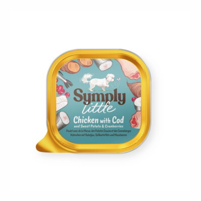Symply Little Fresh Chicken with Cod 100 g - mokra karma dla dorosłych psów małych ras z kurczakiem i dorszem
