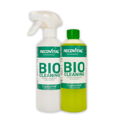 Recovital BIO Cleaning Capturine STARTER - preparat eliminujący zapach uryny 1