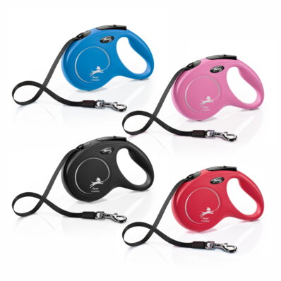 Flexi - smycz automatyczna NEW CLASSIC taśma M, 5m