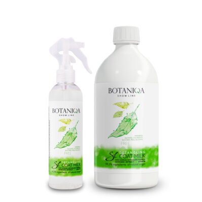 Botaniqa Show Line Detangling Coat Milk mleczko ułatwiające rozczesywanie