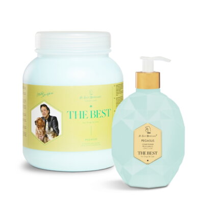 Iv San Bernard The Best Pegasus Conditioner - odżywka do długiej sierści z malwą dla psów i kotów 1