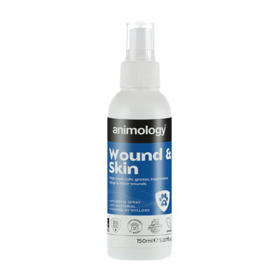 Animology Wound & Skin Spray 150 ml - spray do ran i skóry łagodzący, skracający czas gojenia 1