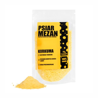 Recosnack Psiarmezan Kurkuma 200 g - naturalny dodatek do karmy z sera himalajskiego i kurkumy dla psa 1