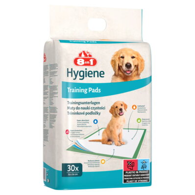 Training Pads 8in1 - maty absorbujące, treningowe 57x56 cm -  30 sztuk 1