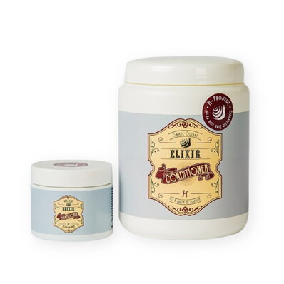 H-Project Line Elixir Conditioner - odżywka nawilżająca, wzmacniająca i odbudowująca na bazie śluzu ślimaka