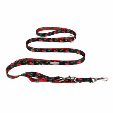 Amiplay BeHappy - smycz regulowana 8 in 1 Cherry 1