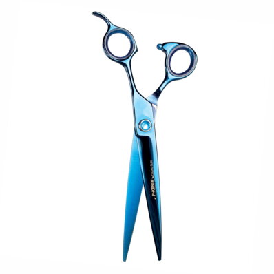 Phoenix Grand Bleu Large Blades 7,5" - nożyczki proste z szerokimi ostrzami