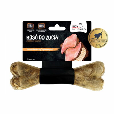 Syta Micha kość do żucia dla wybrednych psów 13,5 cm - gryzak dla psa 1