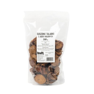 Bult - Talarki z jąder wołowych 500 g - suszony przysmak z wołowiny dla psa 1