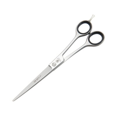 Weltmeister Professional 7" - nożyczki gięte z jednostronnym mikroszlifem 1