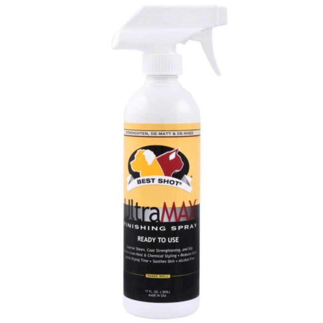 Best Shot UltraMax Finishing Spray 503 ml - wielozadaniowa odżywka rozkołtuniająca 