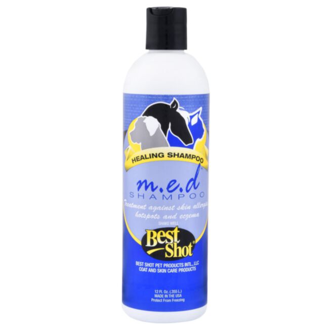 Best Shot M.E.D. Shampoo 355 ml - leczniczy szampon dla zwierząt z problemami skórnymi
