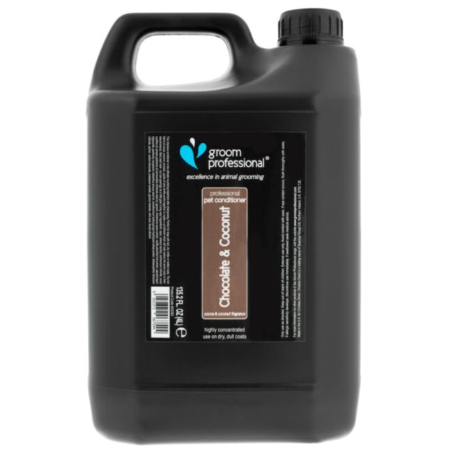 Groom Professional Chocolate & Coconut Dog Conditioner 4 l - odżywka do matowej, suchej i łamliwej sierści