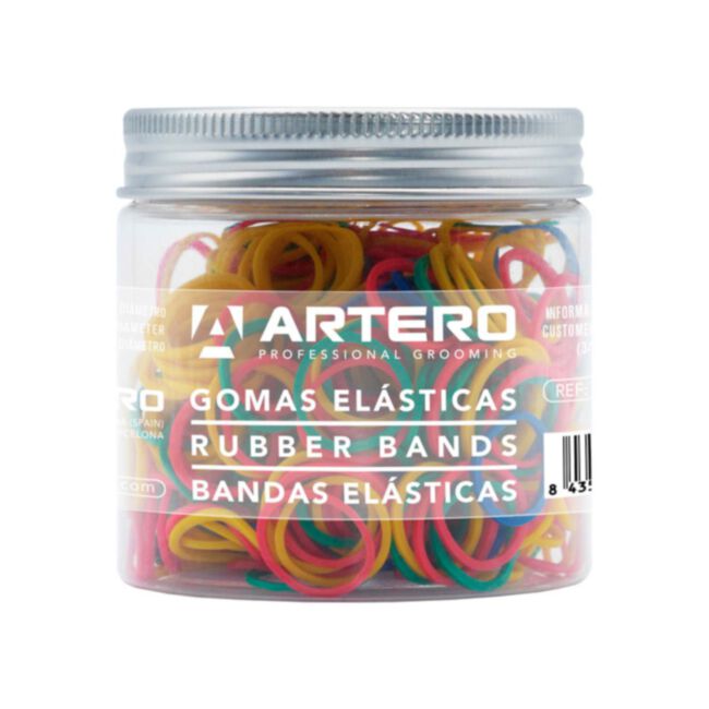Gumki silikonowe Artero 1000 szt mix kolorów
