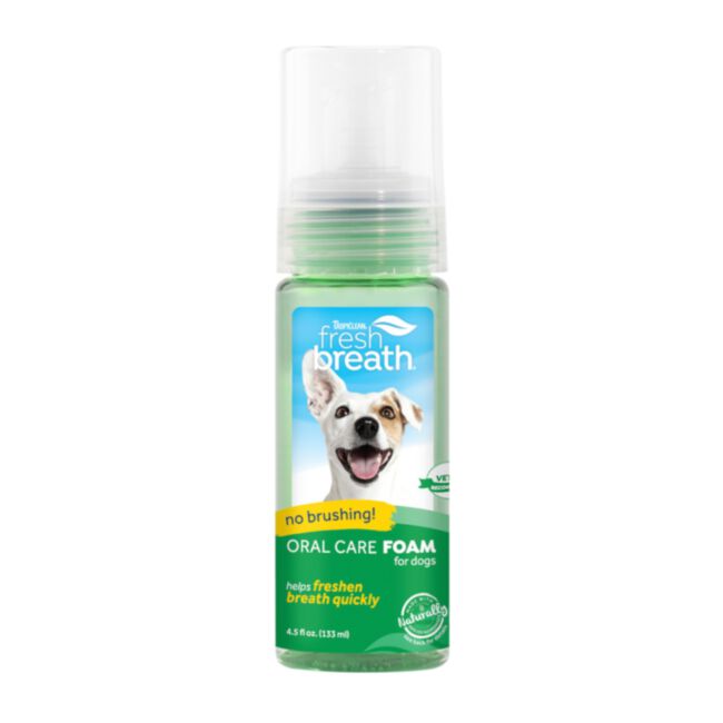 TropiClean Fresh Breath Foam 133 ml - pianka do higieny jamy ustnej psa i kota