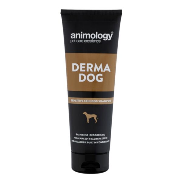 Animology Derma Dog Sensitive 250 ml - szampon bezzapachowy do wrażliwej skóry