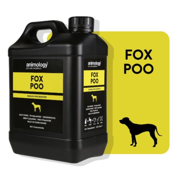 Animology Fox Poo 2,5 l - szampon usuwający uporczywy brud