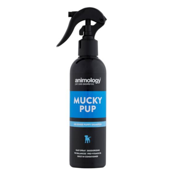 Animology Mucky Pup No Rinse 250 ml - szampon suchy dla szczeniąt, bez spłukiwania