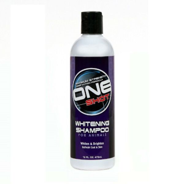Best Shot One Shot Whitening - szampon do białej i jasnej sierści 473 ml
