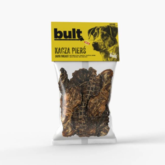 BULT - Kacza Pierś 100 g - suszony gryzak z drobiu dla psa