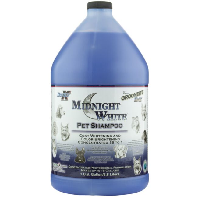 Double K Midnight White szampon wybielający 3,8 l