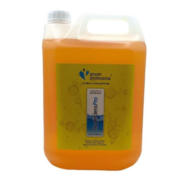 Groom Professional Hyperclens Pro Formula Lemon 5 l - preparat do dezynfekcji sprzętu i pomieszczeń o zapachu cytrynowym