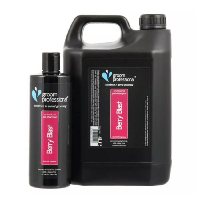 Groom Professional Berry Blast - szampon z ekstraktem z malin i jeżyn do każdego rodzaju sierści