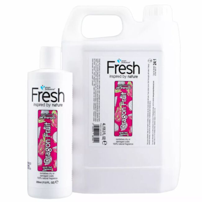 Groom Professional Fresh Dragon Fruit Shampoo - szampon do słabej i przesuszonej sierści