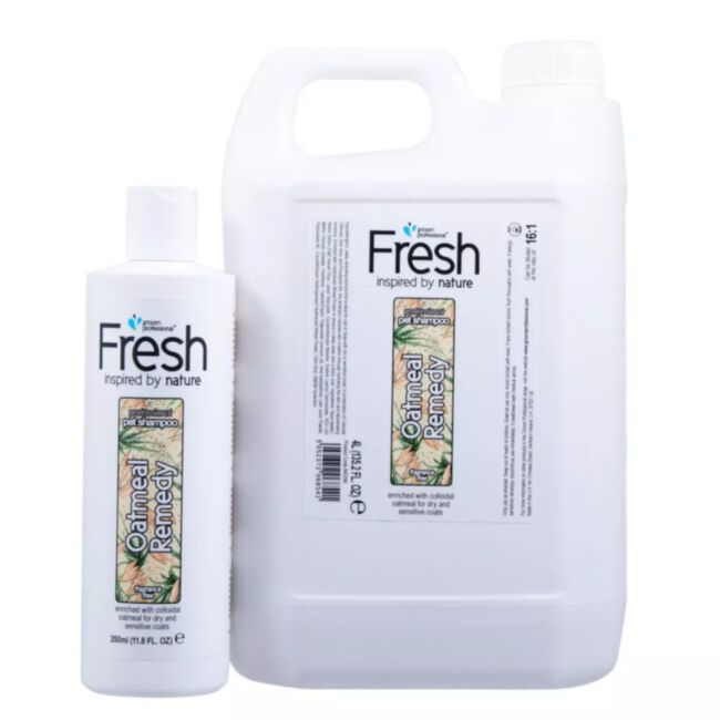 Groom Professional Fresh Oatmeal Remedy Shampoo - szampon hypoalergiczny do każdego rodzaju sierści