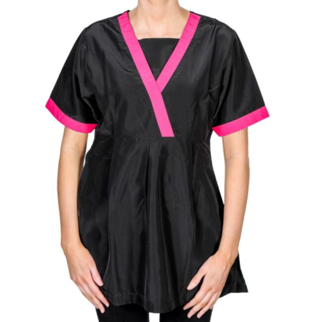 Groom Professional Matera bluza groomerska z różowym wykończeniem rozmiar M