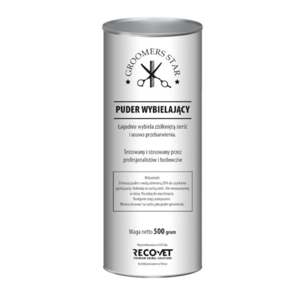 Groomers Star puder wybielający 0,5 kg