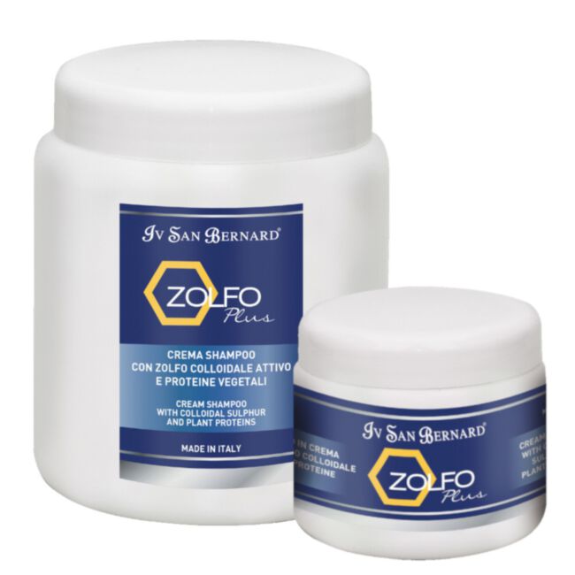 Iv San Bernard Mineral Complex Zolfo Plus Cream Shampoo - szampon leczniczy i przeciwłupieżowy w kremie
