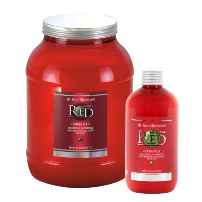 Iv San Bernard Mineral Red Derma Plus Conditioner oczyszczająca odżywka do każdego rodzaju sierści