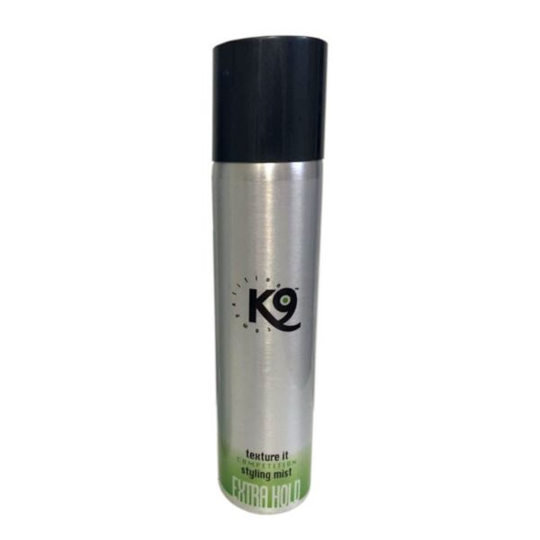 K9 Competition Texture It Styling Mist Extra Hold mocno stylizująca mgiełka do szaty 300 ml