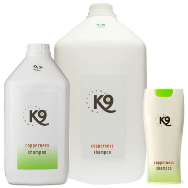K9 Copperness Shampoo - szampon dla sierści brązowej i rudej
