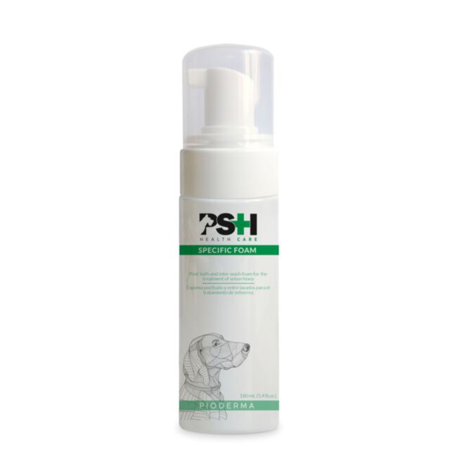 PSH Health Pyoderma Specific Foam 160 ml - pianka do leczenia piodermii