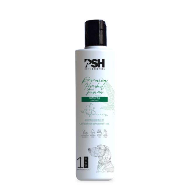 PSH Home Premium Herbal Fusion Shampoo 300 ml - szampon nawilżający z CBD