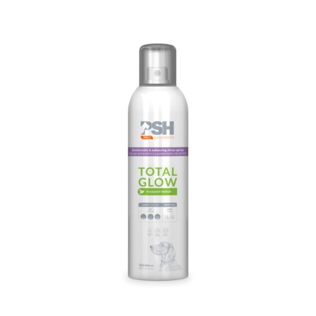PSH Total Glow Spray 300 ml - preparat w sprayu o działaniu antystatycznym i nabłyszczającym