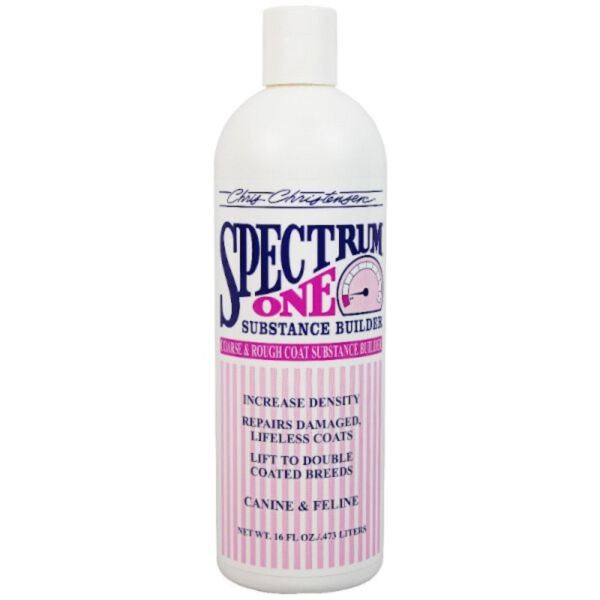 Chris Christensen Spectrum One Substance Builder - szampon odbudowujący dla psów szorstkowłosych 473 ml