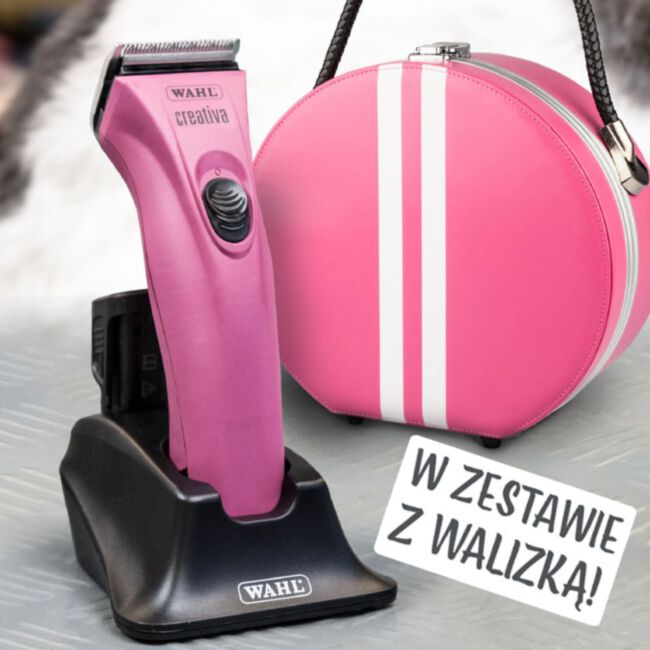 Wahl maszynka Creativa Set - maszynka bezprzewodowa do strzyżenia z dwoma akumulatorami w zestawie z walizką